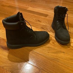 Black Timberland Boots